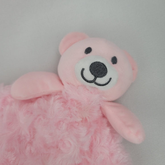 Little Beginnings Rosette Bear Lovie Security Blanket - Picture 3 of 11